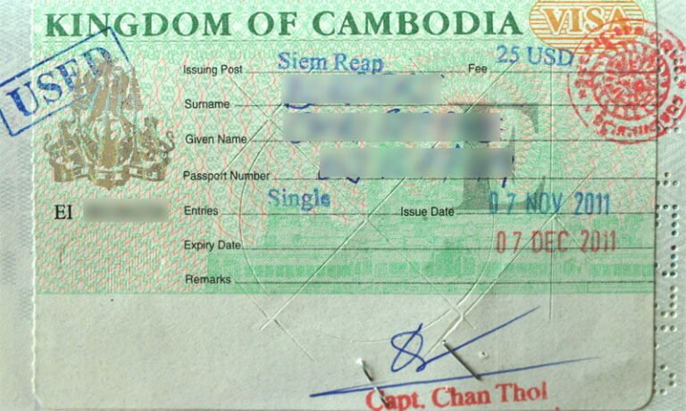 Cambodia Visa Requirements Cambodia Visa Requirements