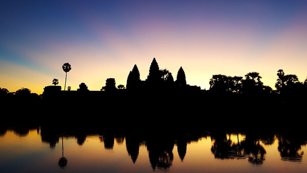Sunrise over Angkor Wat