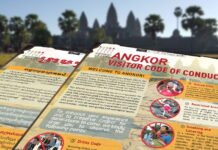 Respect the Angkor Visitor Code of Conduct