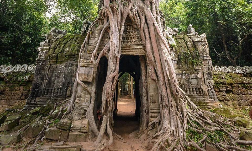Ta Som Temple - Angkor Archaeological Park - Siem Reap, Cambodia