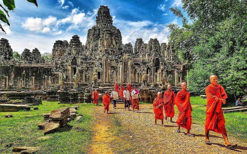 Bayon Temple Angkor Archaeological Park Siem Reap Cambodia