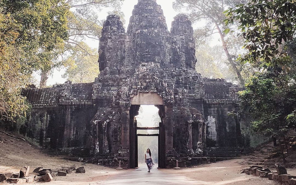Angkorthom Siem reap Cambodia
