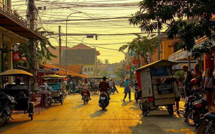 Old Market area, Siem Reap, Cambodia