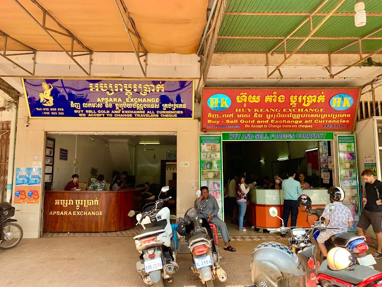 currency exchanges in Siem Reap