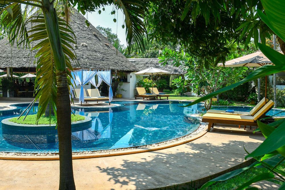 One of three pools at Navutu Dreams Resort, Siem Reap